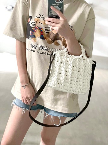 手工鉤織INS兩用包【Crochet bag】