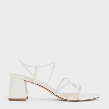 Meadow 交織細帶跟鞋