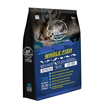Allando 天然無穀貓鮮糧 全魚宴 1.2KG