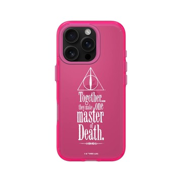 iPhone 16 Pro Clear 粉漾桃 - 哈利波特 Harry Potter - 死神的聖物