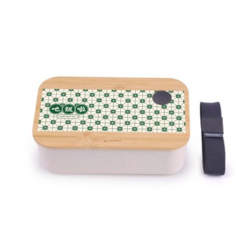 環保便當盒 香港-茶餐廳 花磚 香港情懷