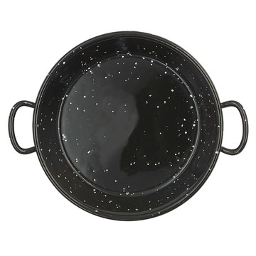 Pujadas 進口琺瑯海鮮鍋 10cm 不鏽鋼材質 義大利原產地  黑色  1個