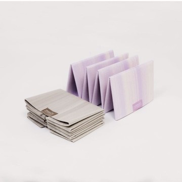 PVC超輕量摺疊瑜珈墊 霧霾幻紫