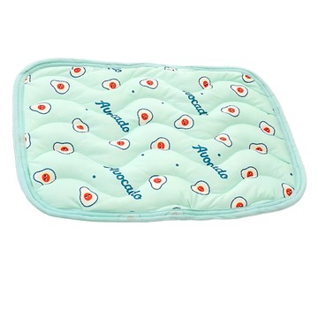 寵物冰絲涼感墊  XL(100 x 70cm)  綠色酪梨  1個