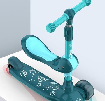 滑板車 滑板車兒童1-3-6-8歲幼兒可坐可騎滑滑車三合一平衡車溜溜車TW