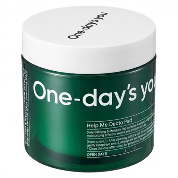 韓國One-day's you 台灣公司貨 HELP ME 毛孔調理舒膚棉片 125ml  60片  1盒