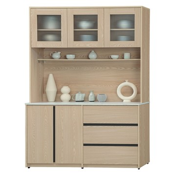 MUNA家居  歐克5尺餐櫃全組(29105+2905) 150X40X201cm