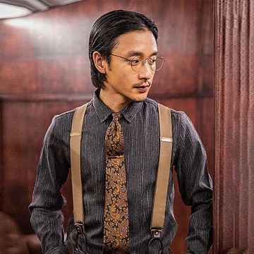 SOARIN英倫復古條紋襯衫(73C139)