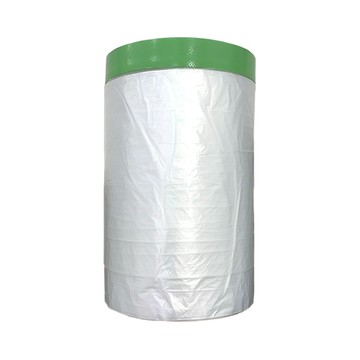 施工防護膜/擦拭紙 【LIKS】2700mm*25Y台製PE膜養生膠帶2入(遮蔽膠帶 防塵膠帶 防水膠帶 防塵膜 遮蔽膜/CT-270)