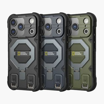 National Geographic 國家地理 | Explorer 磁吸支架防摔保護殼(附掛繩) iPhone 18