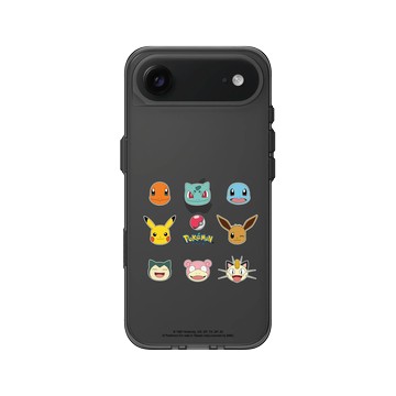 iPhone Air Clear (相機按鈕) 酷墨灰 - 寶可夢 Pokemon - Sticker-寶可夢們