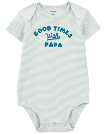 Baby Good Times With Papa Original Bodysuit