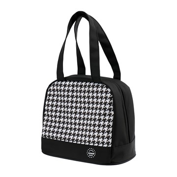 Botta Design 千鳥格便當袋  1個  黑色  21 x 16 x 25cm