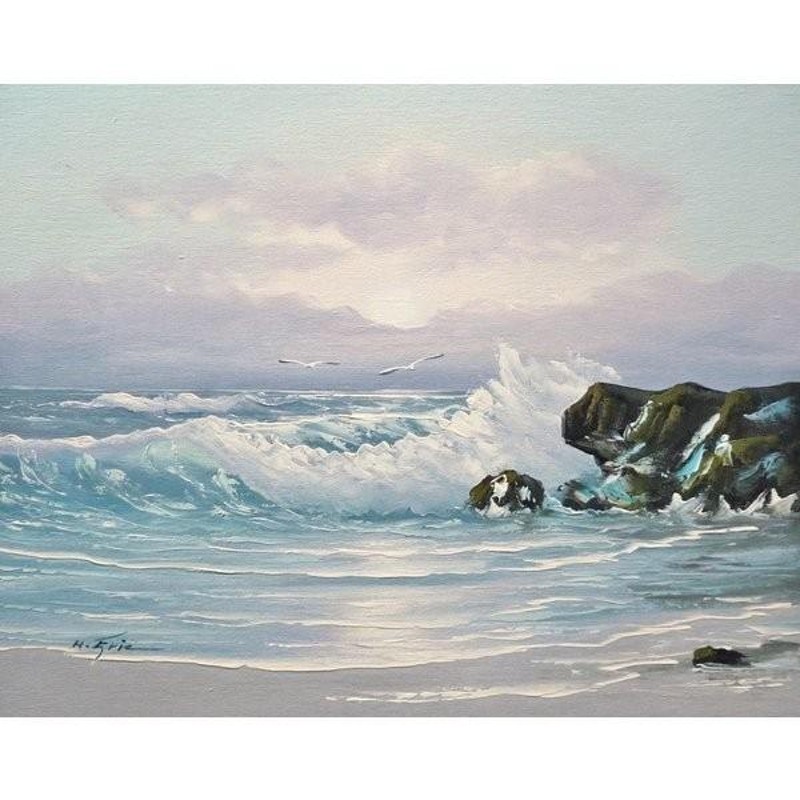 油絵 絵画 【海中風景】 www.sudouestprimeurs.fr