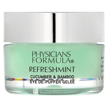 Physicians Formula, Refreshmint，黃瓜和竹眼部消腫膏，清新，0.45 盎司（12.8 克）