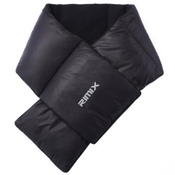 RIMIX羽絨圍巾秋冬男女加厚羽絨圍脖戶外運動徒步登山滑雪圍巾