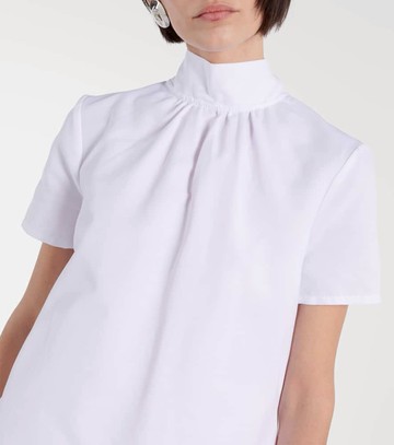 Staud Ilana cotton-blend minidress