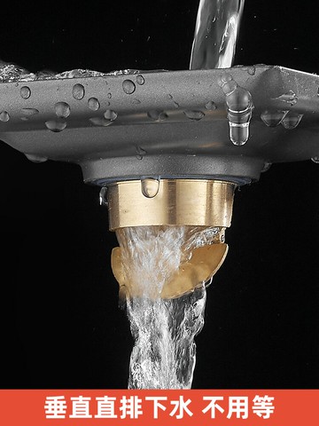 浴室防臭地漏 槍灰色地漏防臭不鏽鋼衛生間浴室長條淋浴洗衣機下水道銅製芯神器『XY40595』