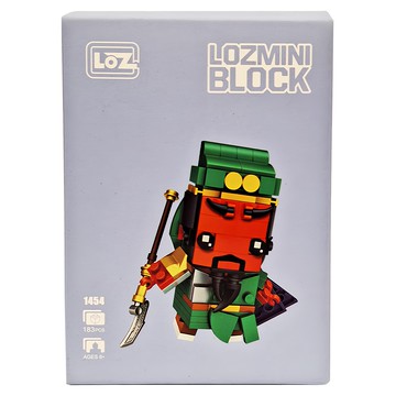 LoZ 1454 關公 3歲以上  1盒