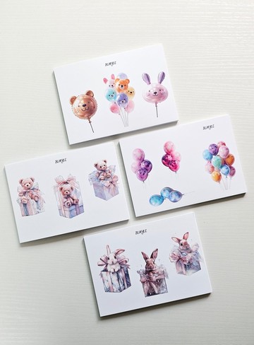 遊樂園主題貼紙組