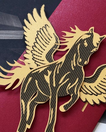 火馬年飛黃騰達_ 手工紅包袋 馬年紅包袋 動紅包 -1入