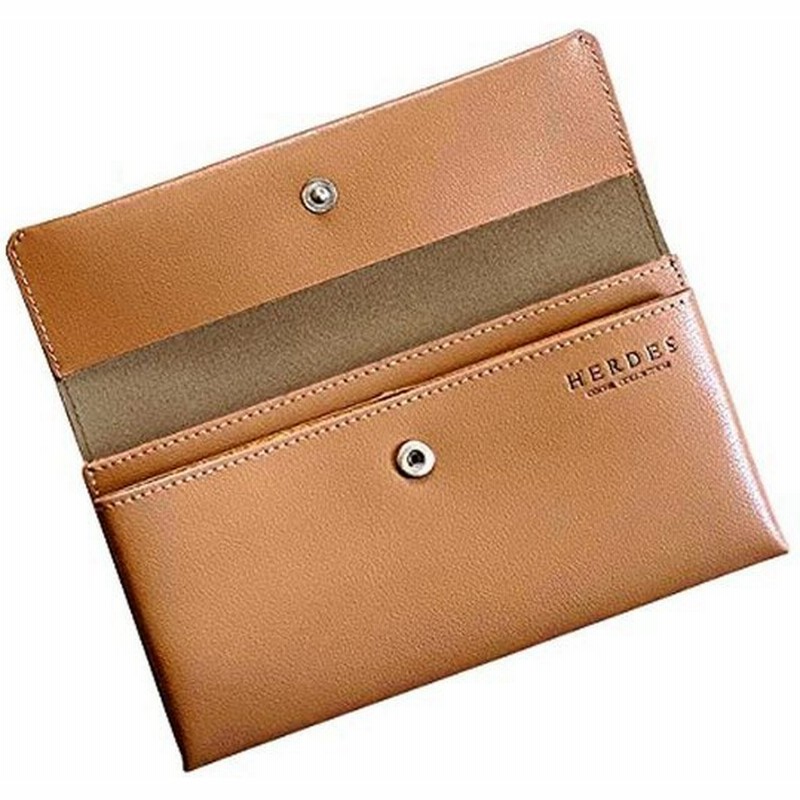 Herdes 財布 レディース 長財布 ブランド 大容量 使いやすい 軽量 薄い スリム 薄型 牛革 メンズ かぶせ 15mm Camel 通販 Lineポイント最大0 5 Get Lineショッピング