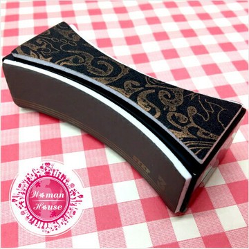 美甲師專用【指甲四面拋光挫】蠻腰型(單入) [52893]手足修剪磨拋用具