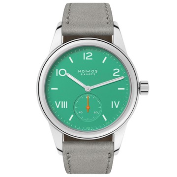 NOMOS Club系列 手動上鍊 小秒針 時尚機械腕錶 新年禮物 推薦 送禮 36mm/715.GB