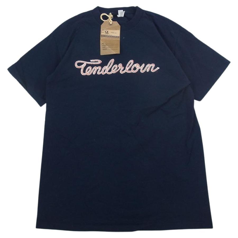 TENDERLOIN テンダーロイン 211SS TEE RH ロープ ロゴ クルーネック T ...