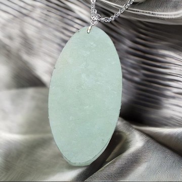 【願‧平安】冰綠翡翠無事牌 18K金吊飾| 天然緬甸玉翡翠A貨|送禮