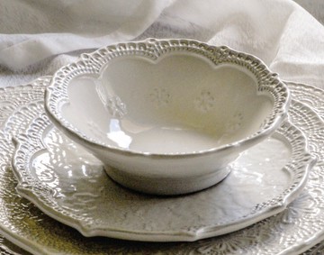 義大利 VBC casa-浮雕蕾絲系列 / 甜品密會 獨享 2 件組