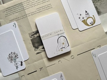 關於這些星星 about these stars - 留言小卡 memo card