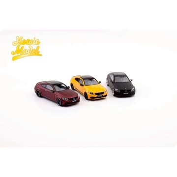 Howie Model 1/64 Mercedes Benz AMG C63s Coupe 輪子可嚕 合金模型車