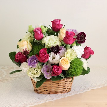 紫紅寶石大花籃