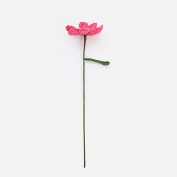 奧可利鉤針毛線花插波斯菊43cm 桃紅