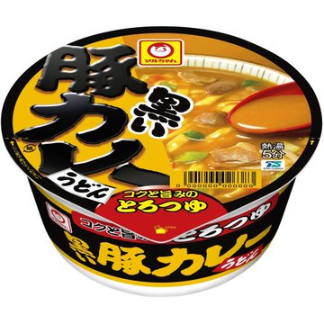 [盒]出售丸瓚黑豬咖哩麵條杯87克（12件）