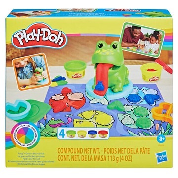 《Play-Doh 培樂多》  小青蛙彩色睡蓮池黏土啟發遊戲組 東喬精品百貨
