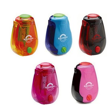 【SONIC】旋轉手動削鉛筆器 可調整筆芯/完成通知/免360度旋轉 日本文具 | 實拍開箱 | 媽咪愛