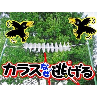 カラスなぜ逃げる? 標準タイプ ＫＳ−００１ 撃退率95％以上 カラス撃退 カラス対策 カラスよけ カラス除け からす 対策 グッズ 烏 からす カラ