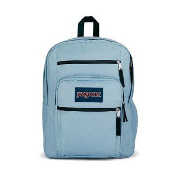 Jansport 後背包 Big Student 粉嫩藍 34L 15吋筆電包 水瓶側袋 書包 雙肩背 JS0A47JK7G7