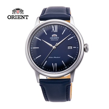 ORIENT 東方錶 DATEⅡ系列 機械錶 皮帶款 RA-AC0021L 藍色 40.5mm