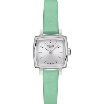 TISSOT 官方授權 LOVELY 女錶 青蘋果綠 夏季多色錶帶組 開學新裝備-20mm T0581091603101