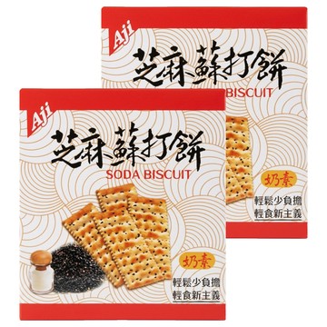Aji 尼西亞 芝麻蘇打餅  300g  2個