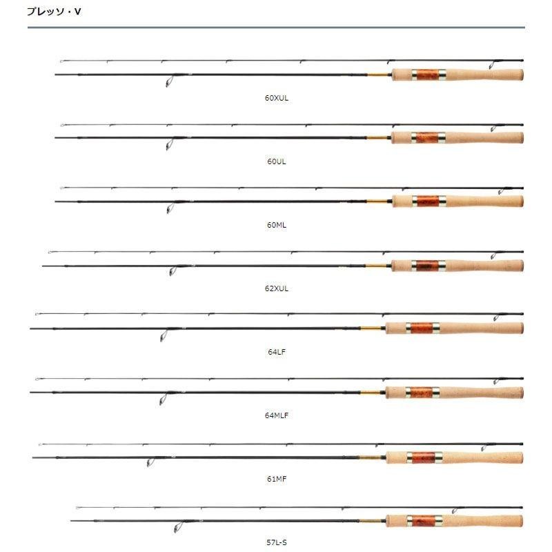 ダイワ プレッソ 62XUL・V / トラウトロッド エリアトラウト DAIWA | LINEショッピング