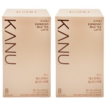 KANU 紅茶拿鐵咖啡  17.3g  8包  2盒  8條