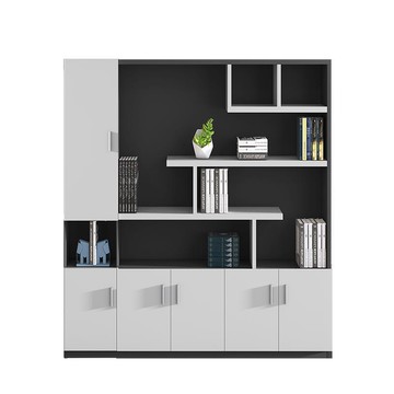 免運/附開票 辦公家具文件櫃書櫃背景木質櫃子老板辦公室板式資料檔案櫃儲物櫃D