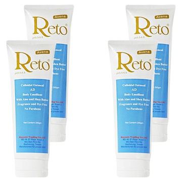 Reto 原型燕麥膠體AD身體滋潤乳液  4條  240ml