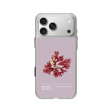 iPhone 17 Pro Max Clear Case（相機按鈕） 透明 - The Seaweed Studio - 海灘藻手稿