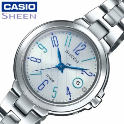 カシオ 電波 ソーラー 腕時計 CASIO 時計 シーン SHEEN 女性 レディース クォーツ SHW-5100D-7AJF かわいい 華奢 小ぶり  小さめ 人気 お | LINEショッピング