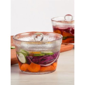 日本Kinto玻璃腌菜罐 一夜漬淺漬缸漬物瓶 磨砂罐密封重石泡菜壇